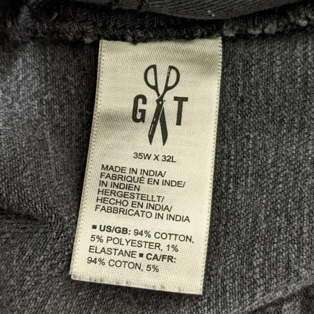 Men's Black Good Threads Denim Jeans